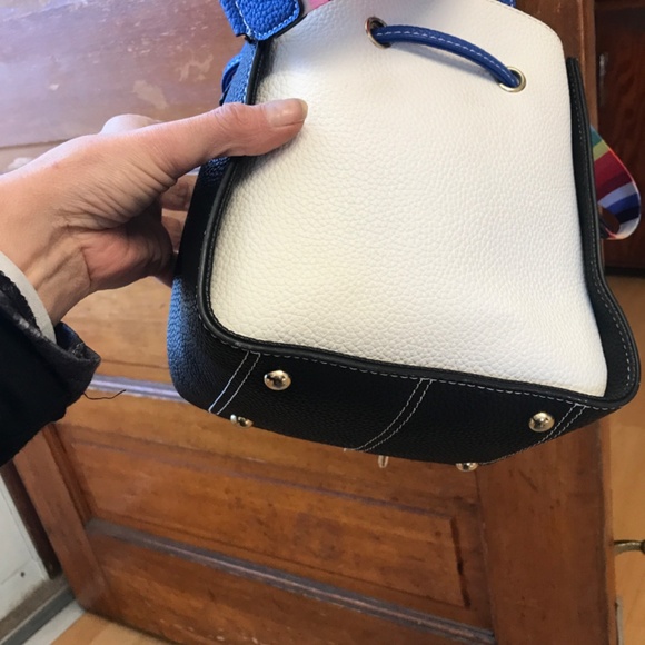 Kate Spade off White blue and Black bag - Picture 6 of 6
